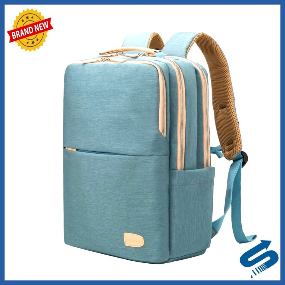 Professional Laptop Backpack Lightweight Travel Office Commuter Bag Fits 16